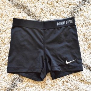 Nike dri-fit spandex shorts 2.5”